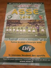 programme )) ASSE ST ETIENNE V