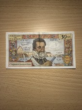 Billet 50 NF Cinquante Nouveaux Francs Henri IV V.13 2-7-1959