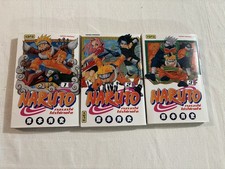 Lot de 3 mangas Naruto T1 à