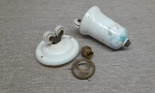 Ancienne suspension Monte et Baisse Opaline Contrepoids, Poulie, Griffe, Douille