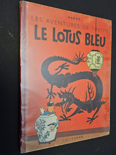 Tintin lotus bleu b1 - tintin,