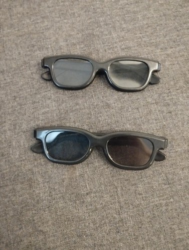 Lunettes noir enfant - 3d,