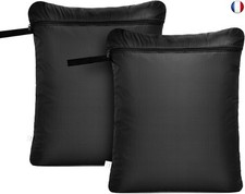 OTraki Noir Sac a Couche Lavables Sac à Linge Sale Voyage Sac de Rangement Wet 