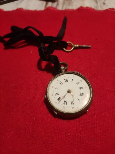 Montre gousset argent - a, en