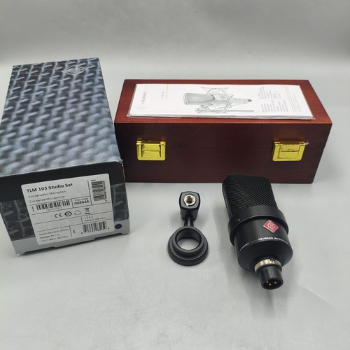 New neumann tlm103 black wired - new,