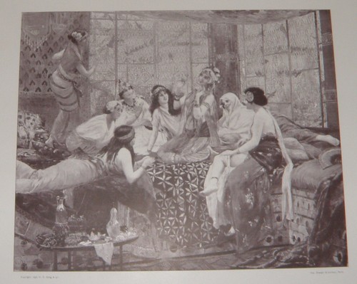 Lithographie rochegrosse - rochegrosse,