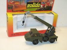 SOLIDO, camion grue RICHIER militaire en boite origine
