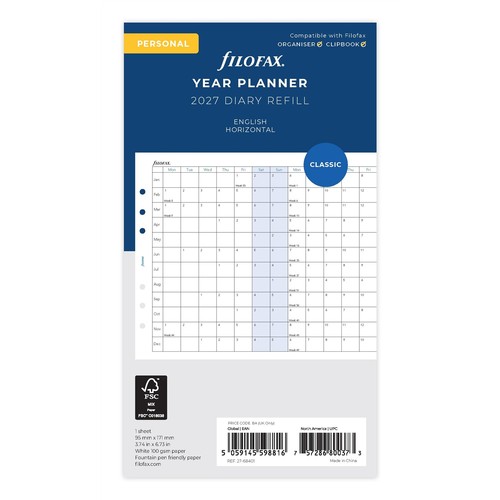 68401 filofax recharge - [68401],