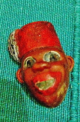 Banania tête plastique ancien