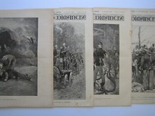 LOT  4 N°  MAGAZINE JOURNAL  SAPEUR POMPIER PARIS FIREFIGHTER FEUERWEHRMANN