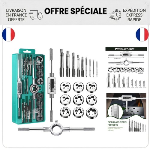 Kit taraudage pcs - 20, tarauds