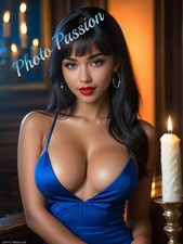 Photo portrait femme robe