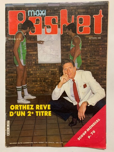 Maxi basket octobre 1986 - basket,