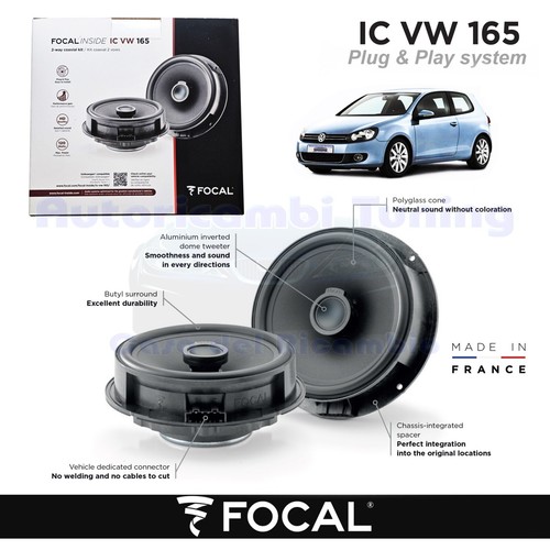 Enceintes arrière focal plug - focal,