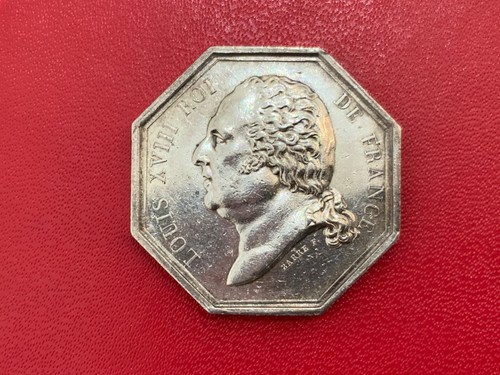 Jeton louis xviii - -,