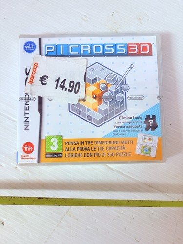 Nintendo picross neuf - nintendo, 3d