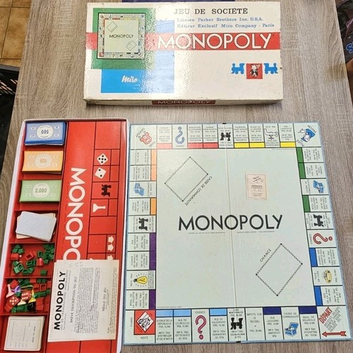 Jeu société monopoly - de,