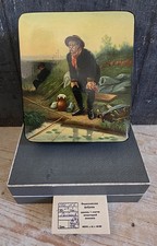 Boite en laque russe signée