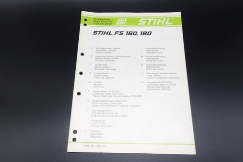 Stihl débrousailleuse 160 - stihl,