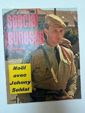 Johnny Hallyday soldat revue Jeunesse Cinéma 84 décembre 1964 Sylvie Vartan 