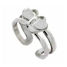 Bague bout pied papillon - de,