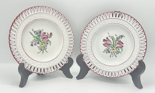 Paire assiettes ajourées - , kg