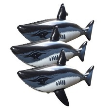 3 pcs Gonflable Requin Jouets