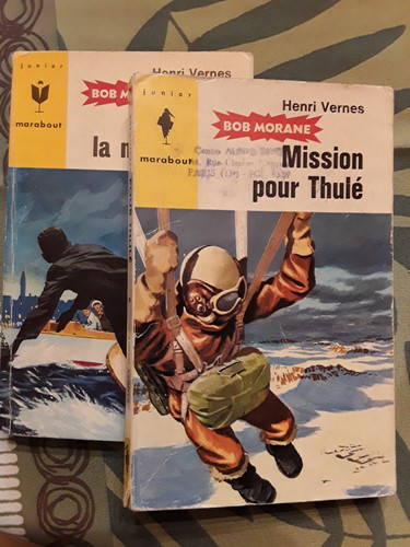 Lot livres henri vernes bob - lot,