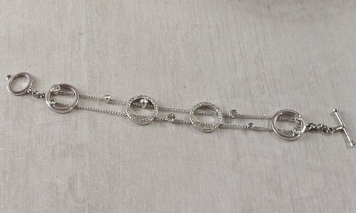 Bracelet décor cercles pour - bracelet,