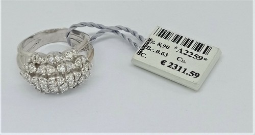 Luxe bague blanc - bague, 750