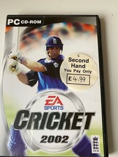 ea sports cricket 2002 pc cd rom