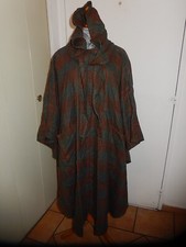  ANCIENNE CAPE CAPUCHE LAINE VINTAGE MARY FLAHERTY IRELAND IRISH CAPE AVEC POCHE