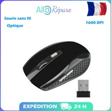 Souris sans fil optique Noir