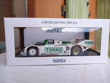NOREV 1/18 PORSCHE 962 C 1000KM MUGELLO 1985 - LIRE DESCRIPTION 