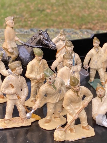 Lot soldats plomb ancien - soldats,