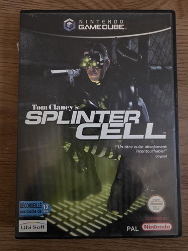 Splinter cell gamecube - splinter,