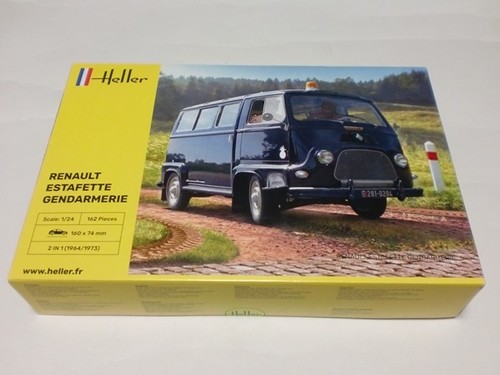 Heller renault estafette - heller, 1/24