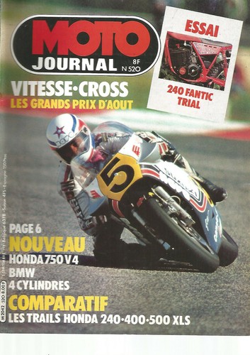 Moto journal 520 - n°520, fantic