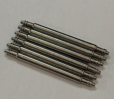 6 BARRETTES POMPES ANSES POUR BRACELET 20mm Ø 1.8mm FABRICATION FRANCAISE