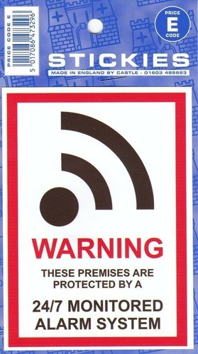 Warning sticker these - warning,