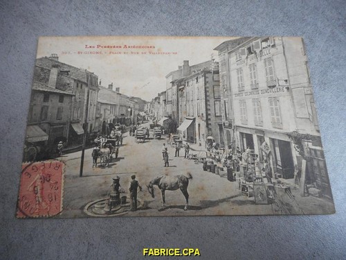 Cpa saint girons place - cpa, rue