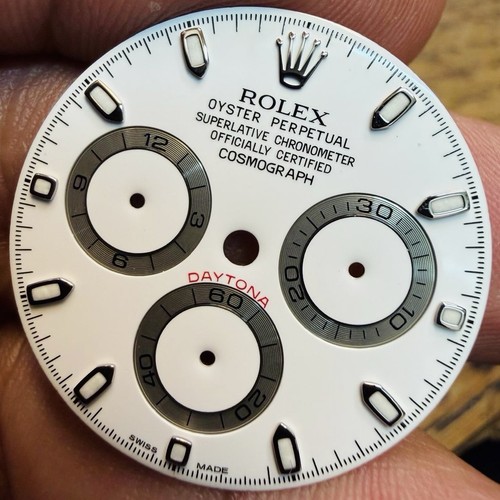 Rolex white luminova aph dial - luminova,