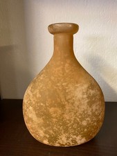 CARAFE DE TABLE EN VERRE GRANITÉ COULEUR SAUMON