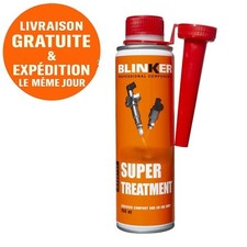 Additif super traitement Nettoyant  système injection Essence et Diesel Blinker 