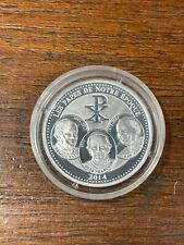 Médaille Les Papes de Notre