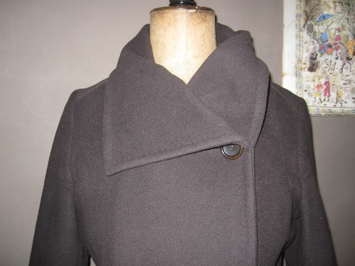 Fff manteau marron laine - fff,