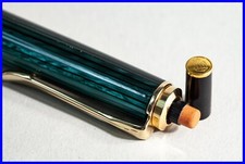 PELIKAN Stylo À Mine 0,5 Mm D400, Série Souveraine Années 1980, Noir & Vert