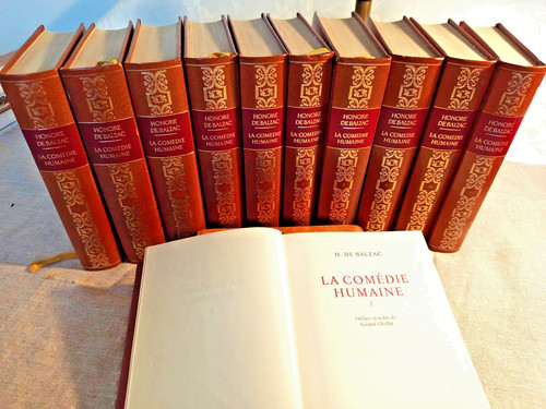 Vintage balzac comédie - la,