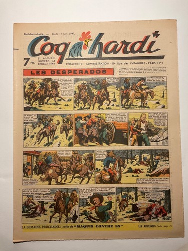 Coq hardi 3eme année - hardi, n°64