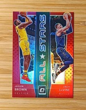 Zach LAVINE Jaylen BROWN /99 All-Stars 2021-22 DONRUSS OPTIC #6 BULLS CELTICS